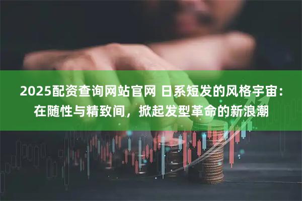 2025配资查询网站官网 日系短发的风格宇宙：在随性与精致间，掀起发型革命的新浪潮